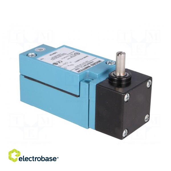 Limit switch | without lever | NO + NC | 10A | max.240VAC | max.240VDC image 8