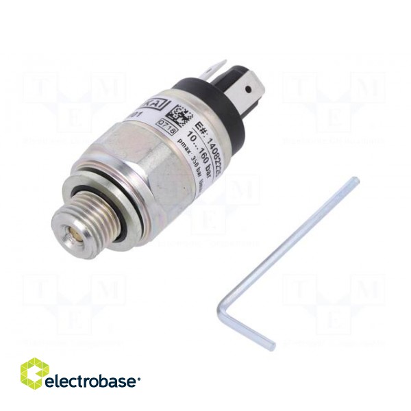 Module: pressure switch | relative pressure | 10÷160 bar | 5÷50VAC image 1
