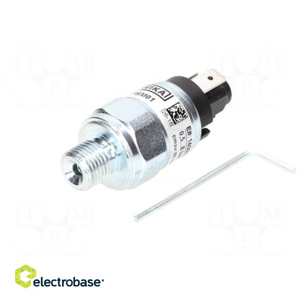 Module: pressure switch | relative pressure | 0.5÷8 bar | 5÷50VAC image 2