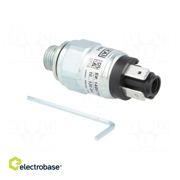 Module: pressure switch | relative pressure | 10÷120 bar | 5÷50VAC image 4
