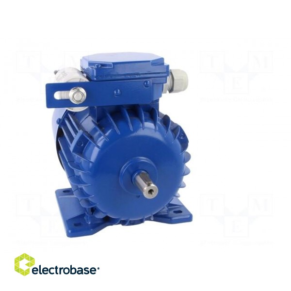 Motor: AC | 1-phase | 0.37kW | 230VAC | 1370rpm | 2.6Nm | IP54 | 2.9A | arms image 9