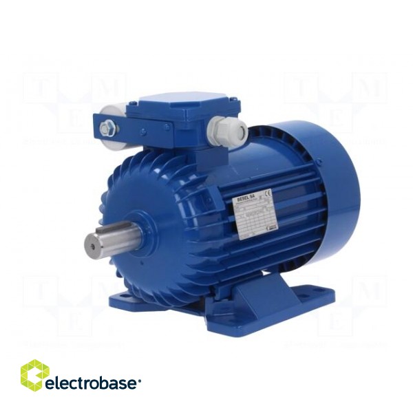 Motor: AC | 1-phase | 1.1kW | 230VAC | 1370rpm | 7.7Nm | IP54 | 7.2A | arms image 2