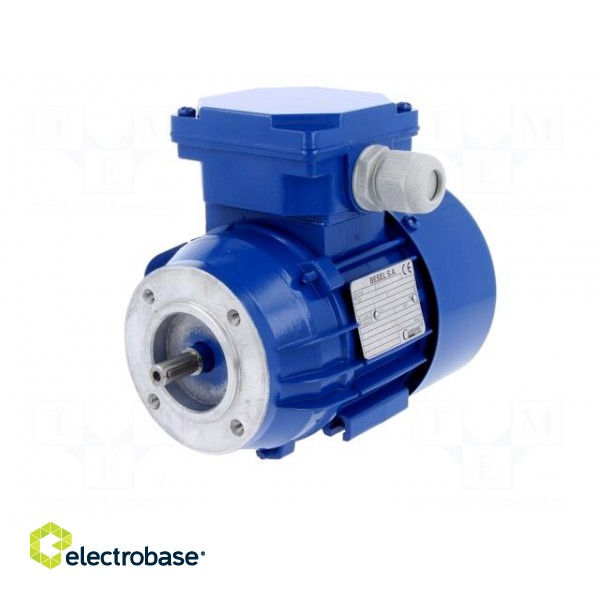 Motor: AC | 60W | 230/400VAC | 1400rpm | continuous operation S1 | IP54 image 2