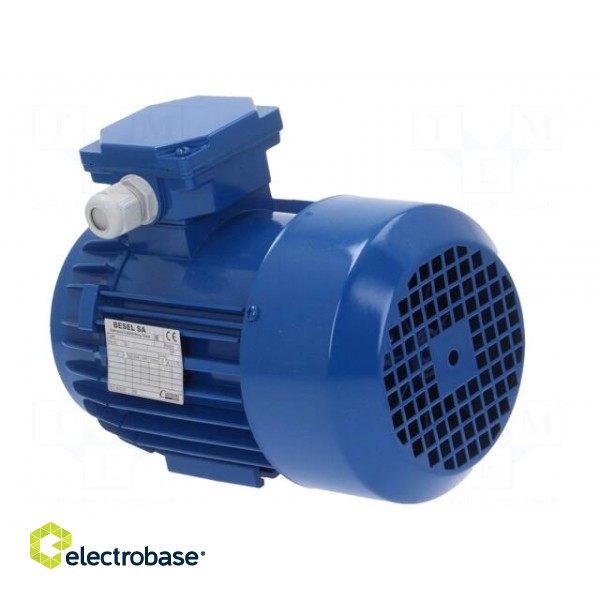 Motor: AC | 3-phase | 0.55kW | 230/400VAC | 1400rpm | IP54 | -30÷60°C image 4