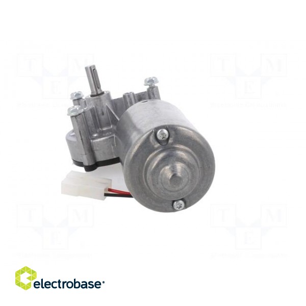 Motor: DC | 12VDC | 70rpm | worm gear | 3Nm | IP53 | Trans: 62: 1 | 6A image 5