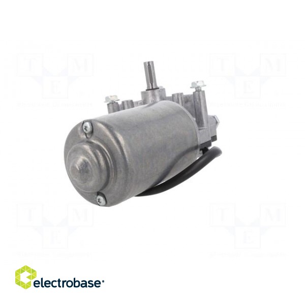Motor: DC | 12VDC | 70rpm | worm gear | 3Nm | IP53 | Trans: 62: 1 | 6A image 6