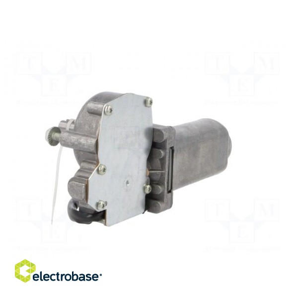 Motor: DC | 24VDC | 25rpm | worm gear | 4Nm | IP40 | Trans: 62: 1 | 1.1A image 6