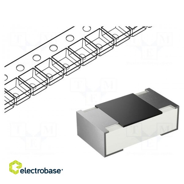 Resistor: thin film | SMD | 0603 | 820kΩ | 62.5mW | ±0.1% | -55÷155°C