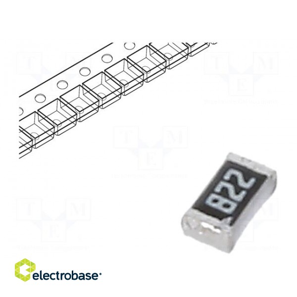Resistor: thin film | SMD | 0603 | 8.2kΩ | 100mW | ±0.1% | -55÷155°C