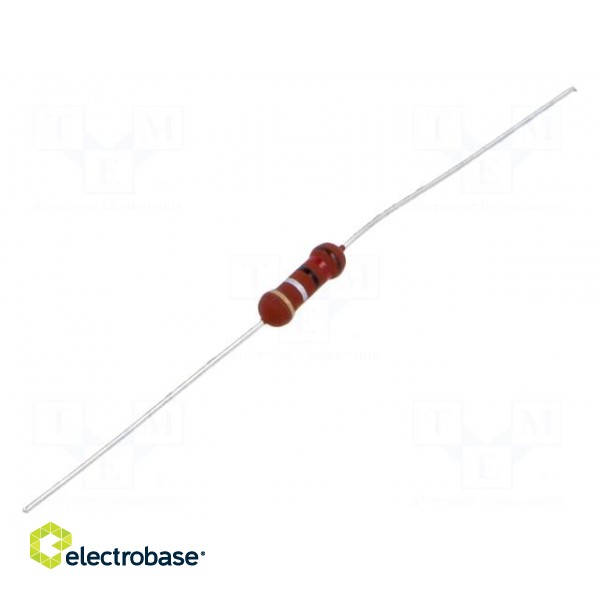 Resistor: metal film | fusible | THT | 1.2Ω | 500mW | ±5% | Ø3x9mm | axial