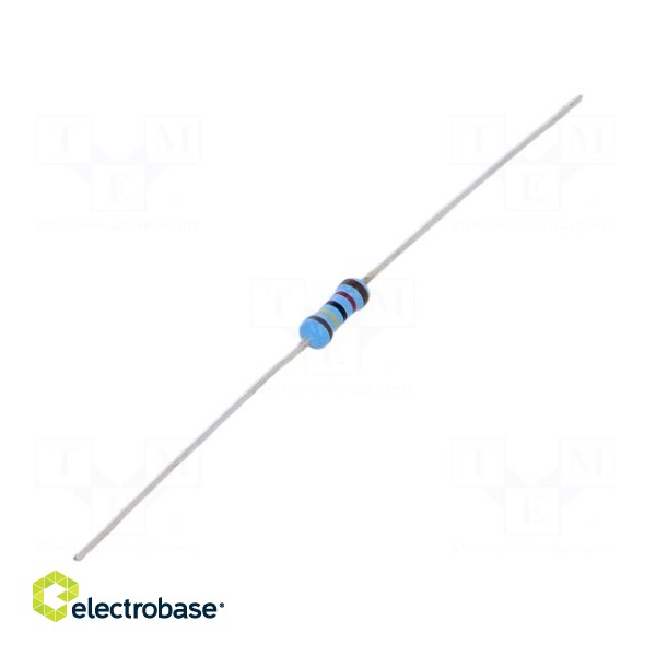 Resistor: metal film | THT | 14kΩ | 600mW | ±1% | Ø2.5x6.5mm | -55÷155°C