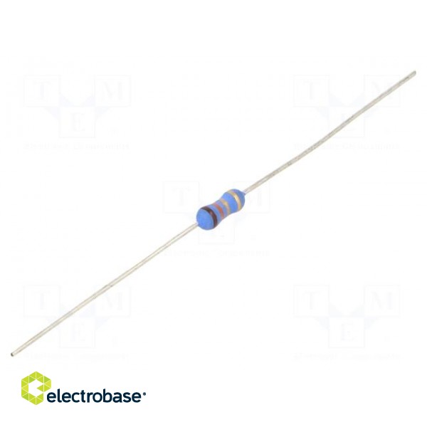 Resistor: metal oxide | 1.3Ω | 500mW | ±5% | Ø2.5x7.5mm | -55÷155°C