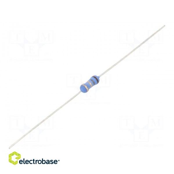 Resistor: metal oxide | 1.8Ω | 500mW | ±5% | Ø2.5x7.5mm | -55÷155°C