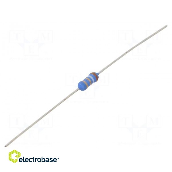 Resistor: metal oxide | 3.9Ω | 500mW | ±5% | Ø2.5x7.5mm | -55÷155°C