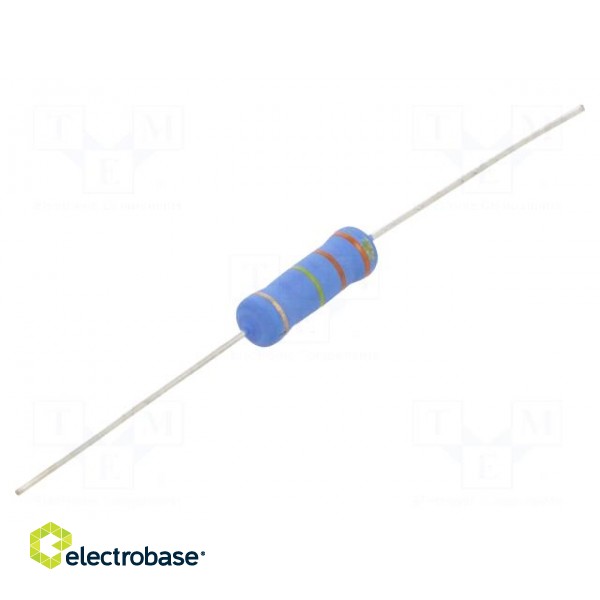 Resistor: metal oxide | 330kΩ | 3W | ±5% | Ø5.5x16mm | -55÷155°C