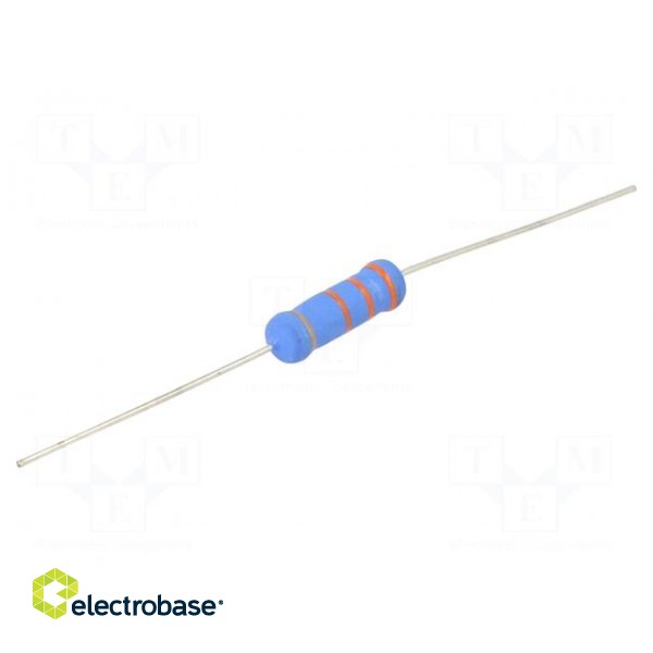 Resistor: metal oxide | 91Ω | 500mW | ±5% | Ø3.5x10mm | -55÷155°C