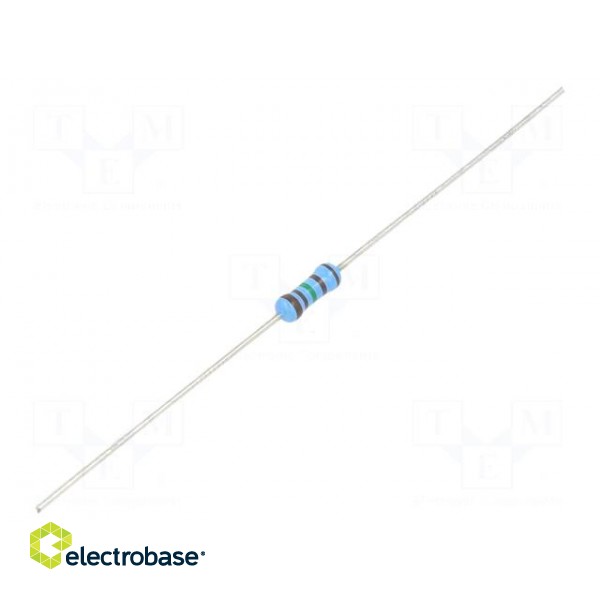 Resistor: thin film | THT | 1.15kΩ | 600mW | ±1% | Ø2.5x6.5mm | 50ppm/°C
