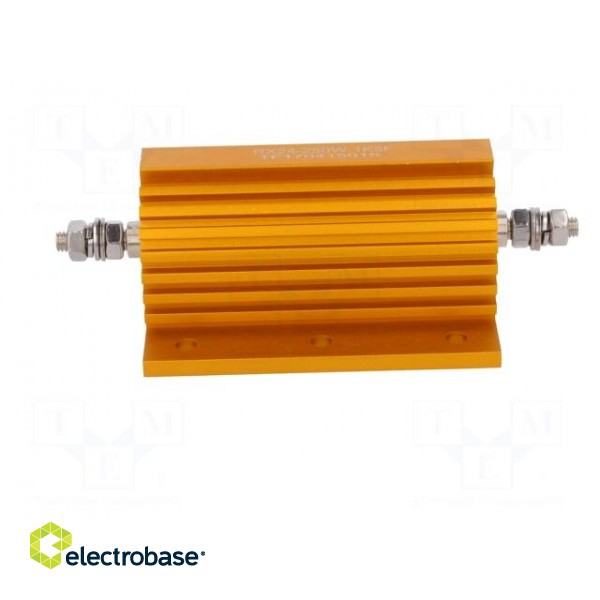 Resistor: wire-wound | with heatsink | screw | 1.5kΩ | 250W | ±1% image 3