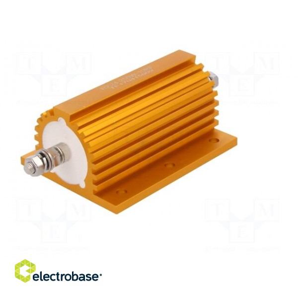 Resistor: wire-wound | with heatsink | screw | 10Ω | 250W | ±1% фото 2