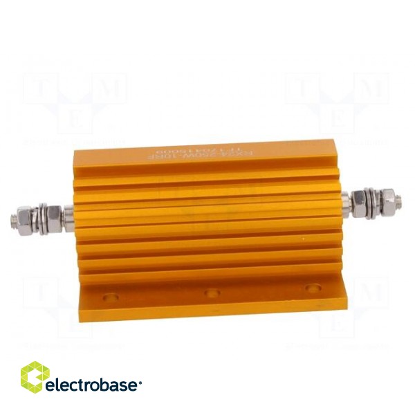 Resistor: wire-wound | with heatsink | screw | 10Ω | 250W | ±1% фото 7