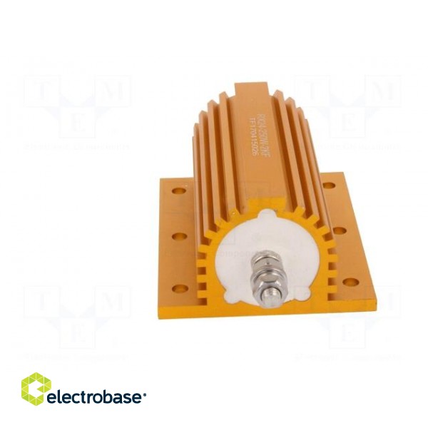 Resistor: wire-wound | with heatsink | screw | 2kΩ | 250W | ±1% image 5