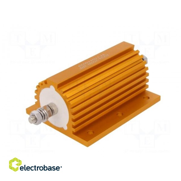 Resistor: wire-wound | with heatsink | screw | 2Ω | 250W | ±1% | 50ppm/°C image 6