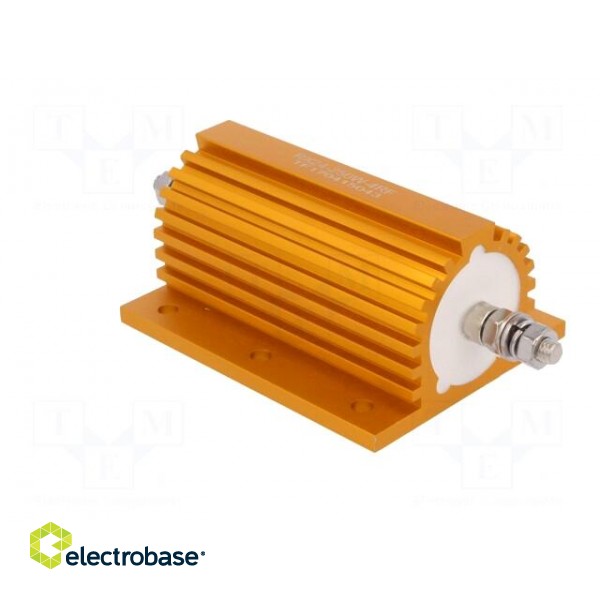 Resistor: wire-wound | with heatsink | screw | 4Ω | 250W | ±1% | 50ppm/°C image 4