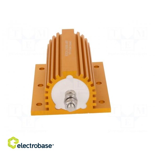 Resistor: wire-wound | with heatsink | screw | 4Ω | 250W | ±1% | 50ppm/°C image 9