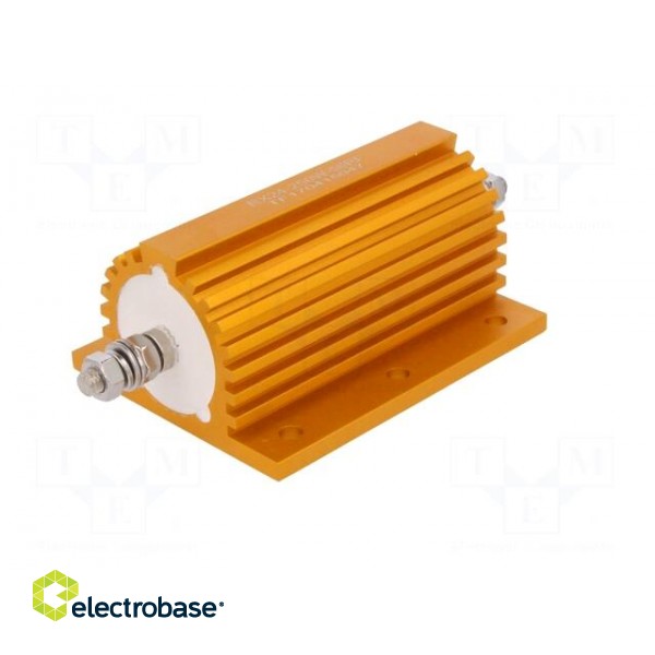 Resistor: wire-wound | with heatsink | screw | 56Ω | 250W | ±1% image 2