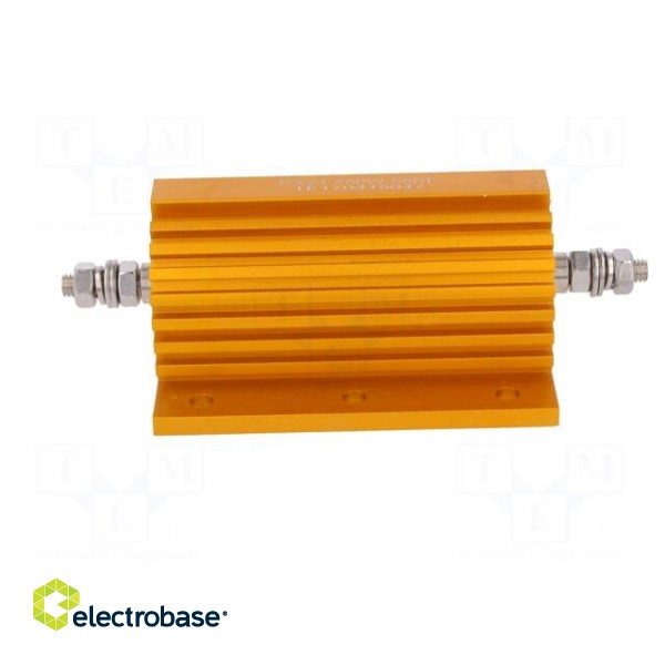 Resistor: wire-wound | with heatsink | screw | 56Ω | 250W | ±1% image 3