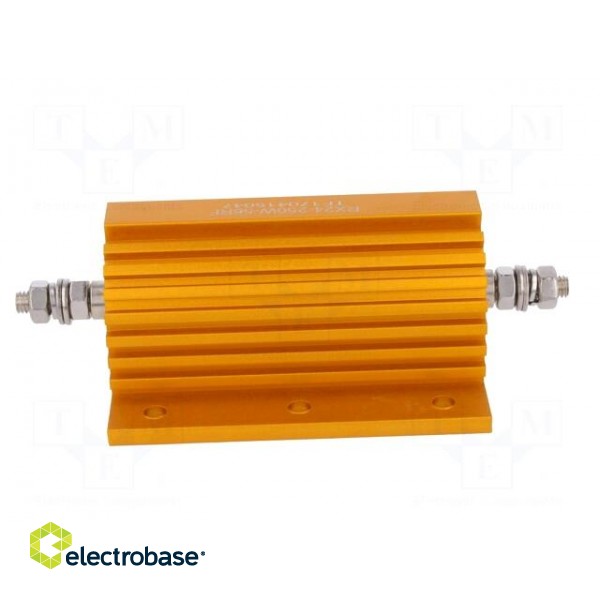 Resistor: wire-wound | with heatsink | screw | 56Ω | 250W | ±1% image 7