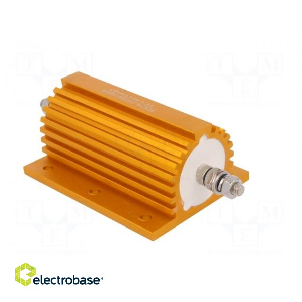 Resistor: wire-wound | with heatsink | screw | 56Ω | 250W | ±1% image 8