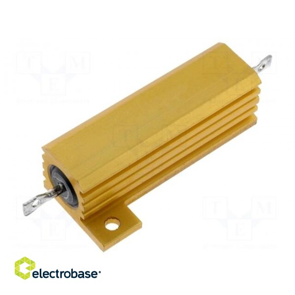 Resistor: wire-wound | with heatsink | screw | 680mΩ | 50W | ±5%