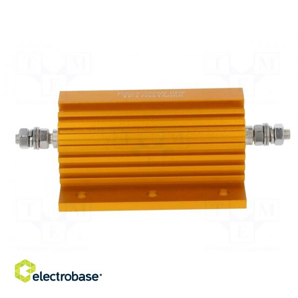 Resistor: wire-wound | with heatsink | screw | 8Ω | 250W | ±1% | 50ppm/°C paveikslėlis 3