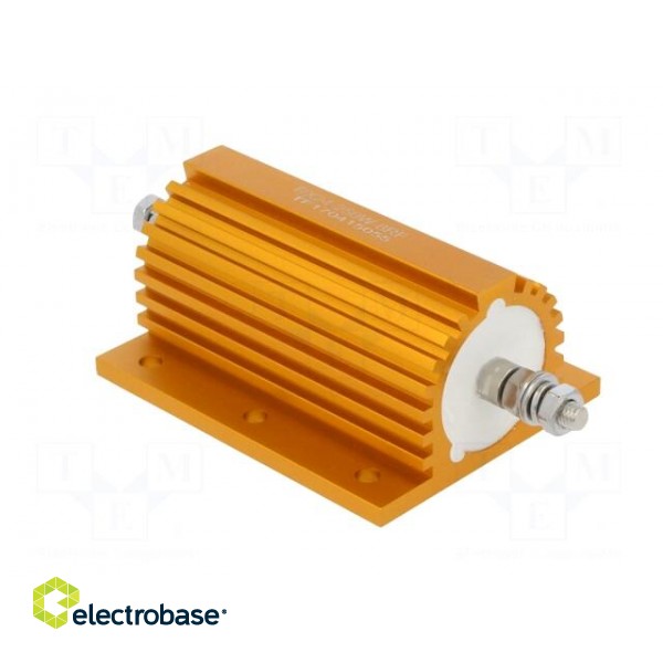 Resistor: wire-wound | with heatsink | screw | 8Ω | 250W | ±1% | 50ppm/°C paveikslėlis 4