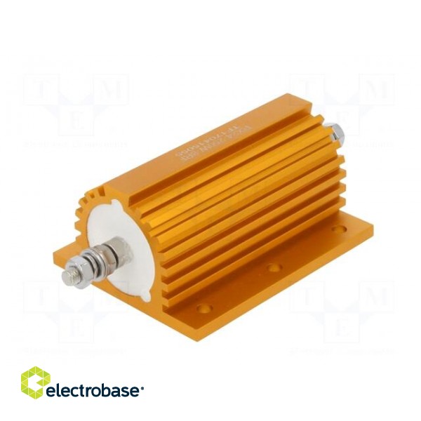Resistor: wire-wound | with heatsink | screw | 8Ω | 250W | ±1% | 50ppm/°C image 6