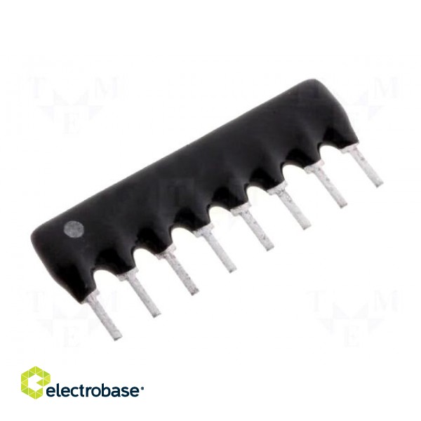 Resistor network: Y | 330Ω | No.of resistors: 4 | THT | 0.125W | ±2%