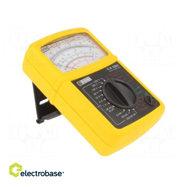 Analogue multimeter | Features: blown fuse indicator | 500g | IP40 image 5