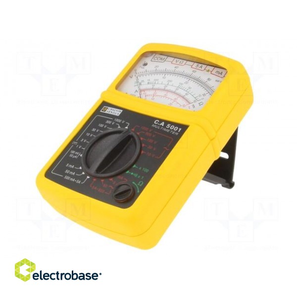 Analogue multimeter | Features: blown fuse indicator | 500g | IP40 image 7