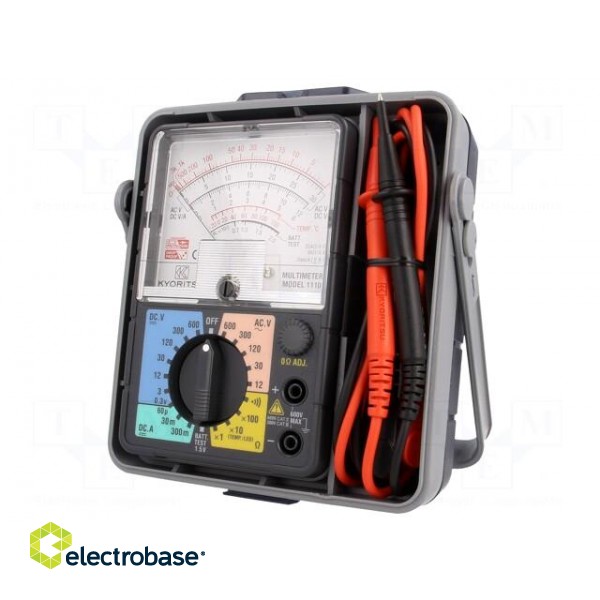 Analogue multimeter | Features: battery test | I DC: 60u/30m/300mA фото 1