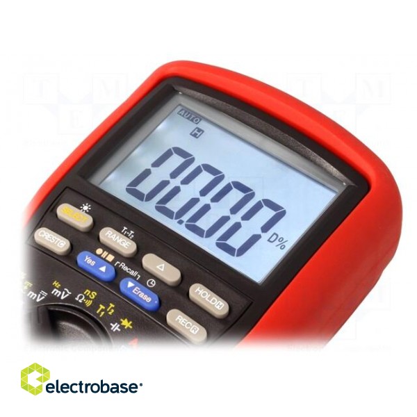 Digital multimeter | LCD (9999),bargraph,with a backlit | 5x/s image 4