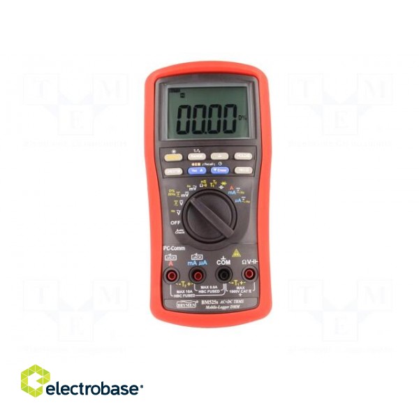 Digital multimeter | LCD (9999),bargraph,with a backlit | 5x/s image 6