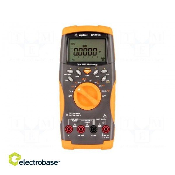 Digital multimeter | LCD 5 digits (50000) | Bargraph: 21segm. image 1