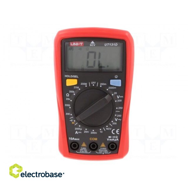 Digital multimeter | LCD (2000),with a backlit | Diode test: yes image 1