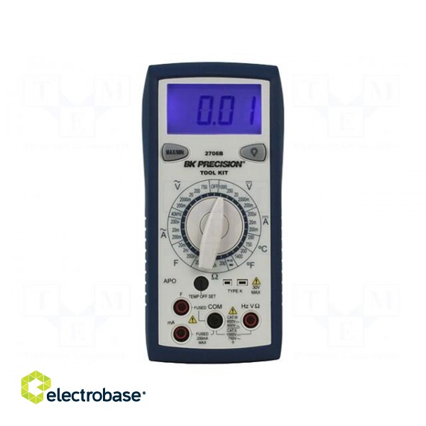 Digital multimeter | LCD | 3,5 digit (1999) | 2,5x/s | 200uF,20mF фото 1