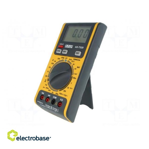 Digital multimeter | LCD 3,5 digit (3999) 15mm,with a backlit фото 6