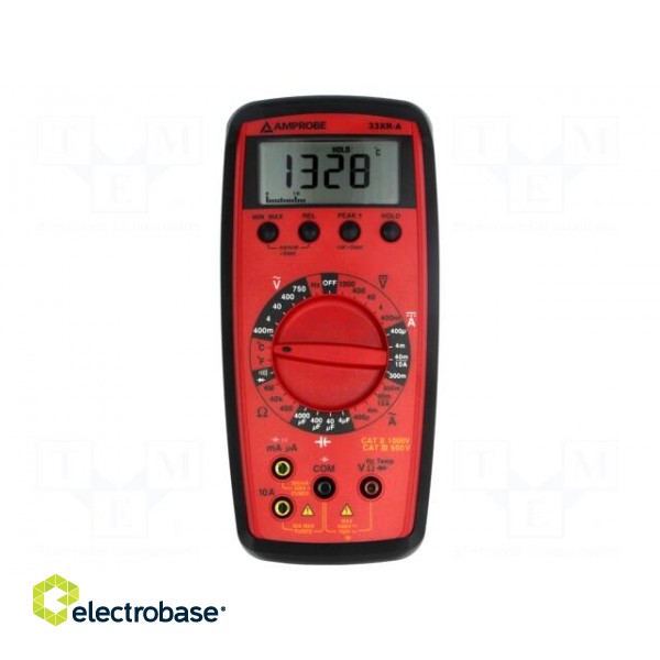 Digital multimeter | LCD 3,75 digit (3999) | Bargraph: 41segm. image 1