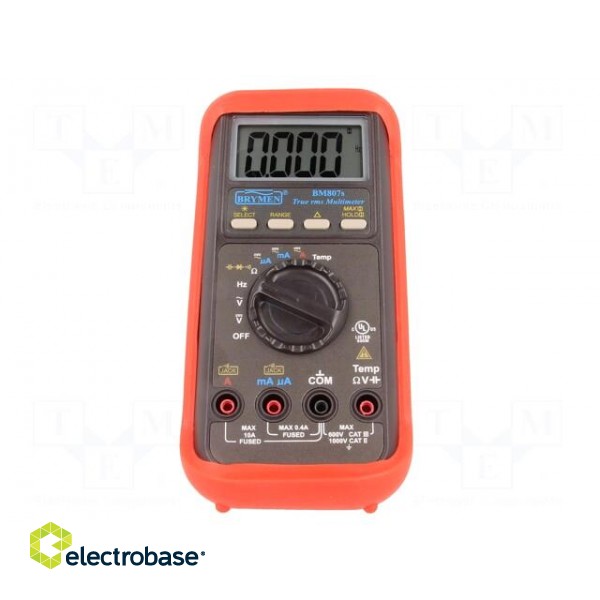 Digital multimeter | LCD 3,75 digit (4000),with a backlit | 3x/s image 6