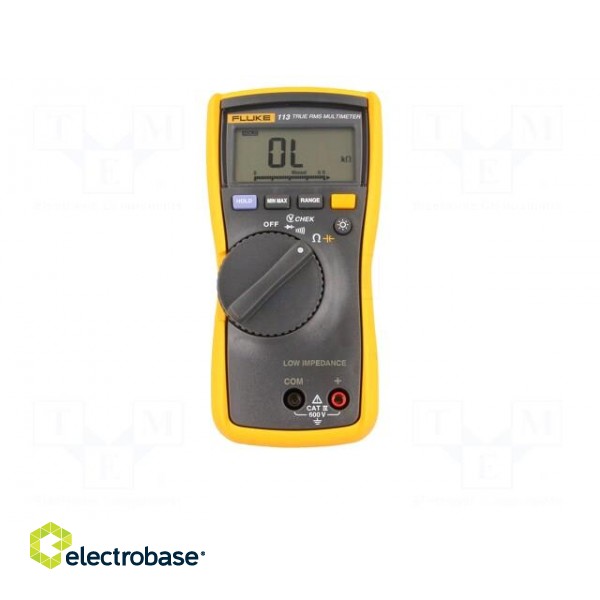 Digital multimeter | LCD 3,75 digit (6000) | VDC: 1m÷6/60/600V image 7