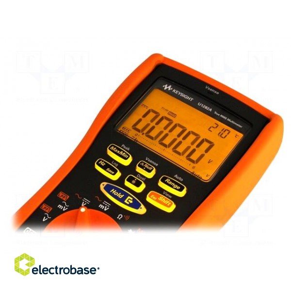 Digital multimeter | LCD 5 digits (60000) | True RMS AC+DC | IP67 фото 4